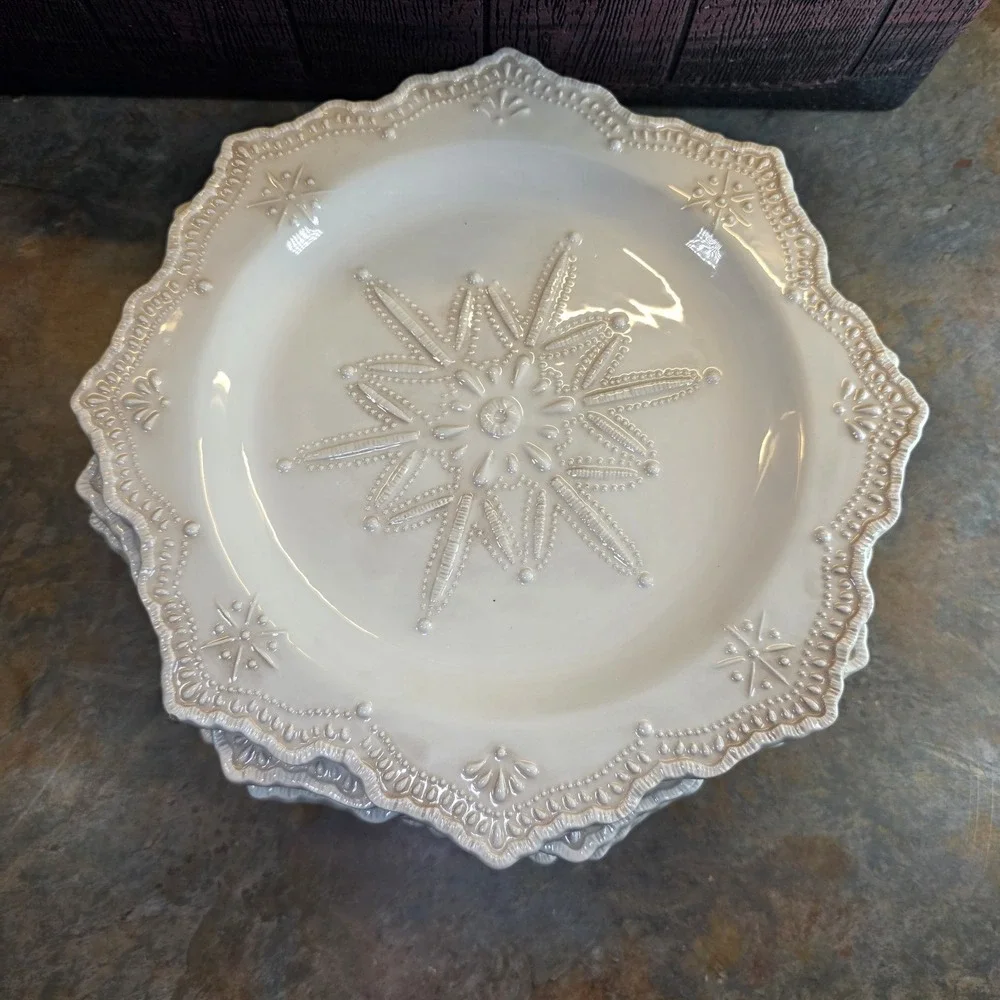 Cracker Barrel Seasonal Elegance Snowflake 10